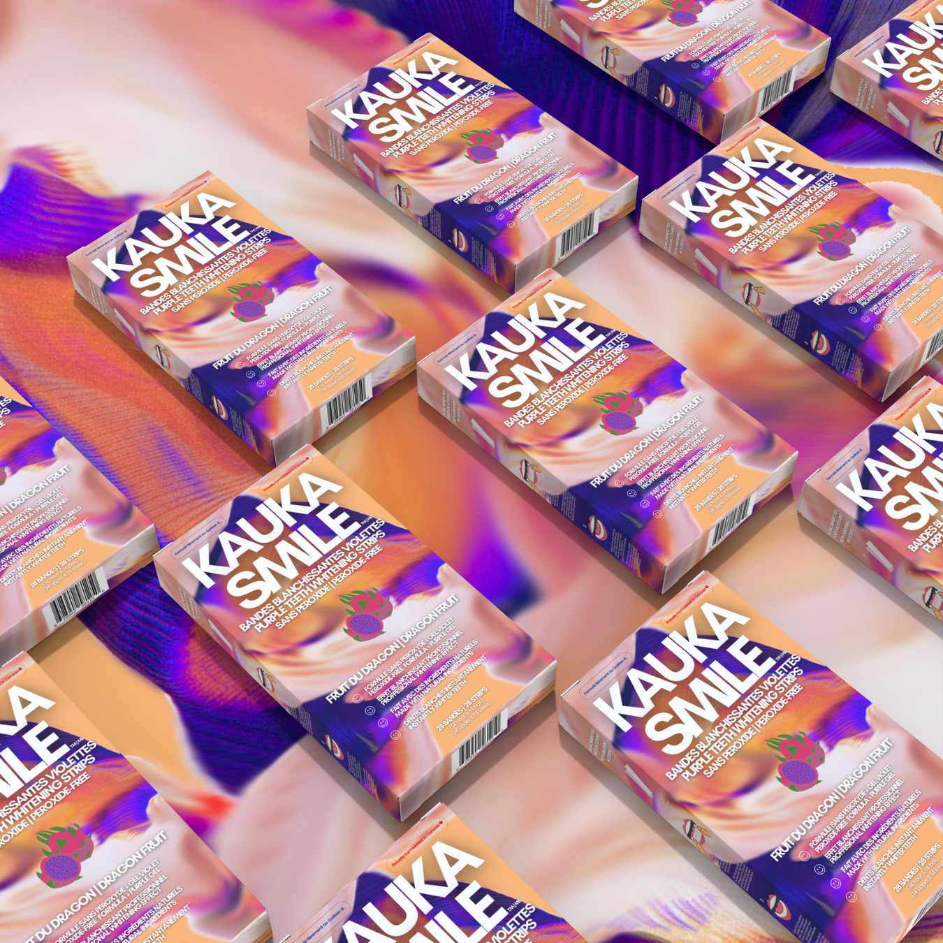 Bandes Violettes Kauka Smile (sans peroxyde)