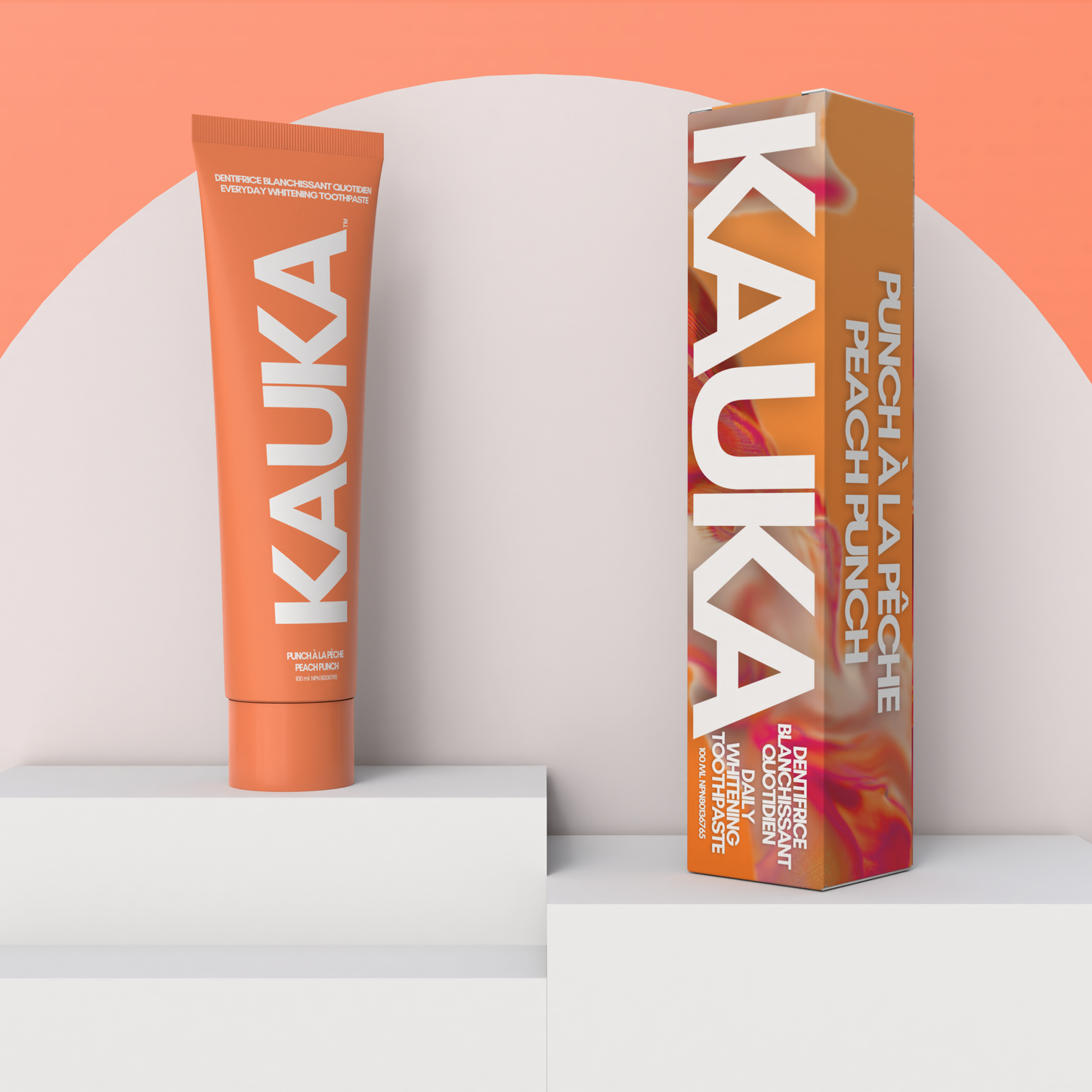 Triple Pack : Dentifrice Sans Fluor au Punch à la Pêche