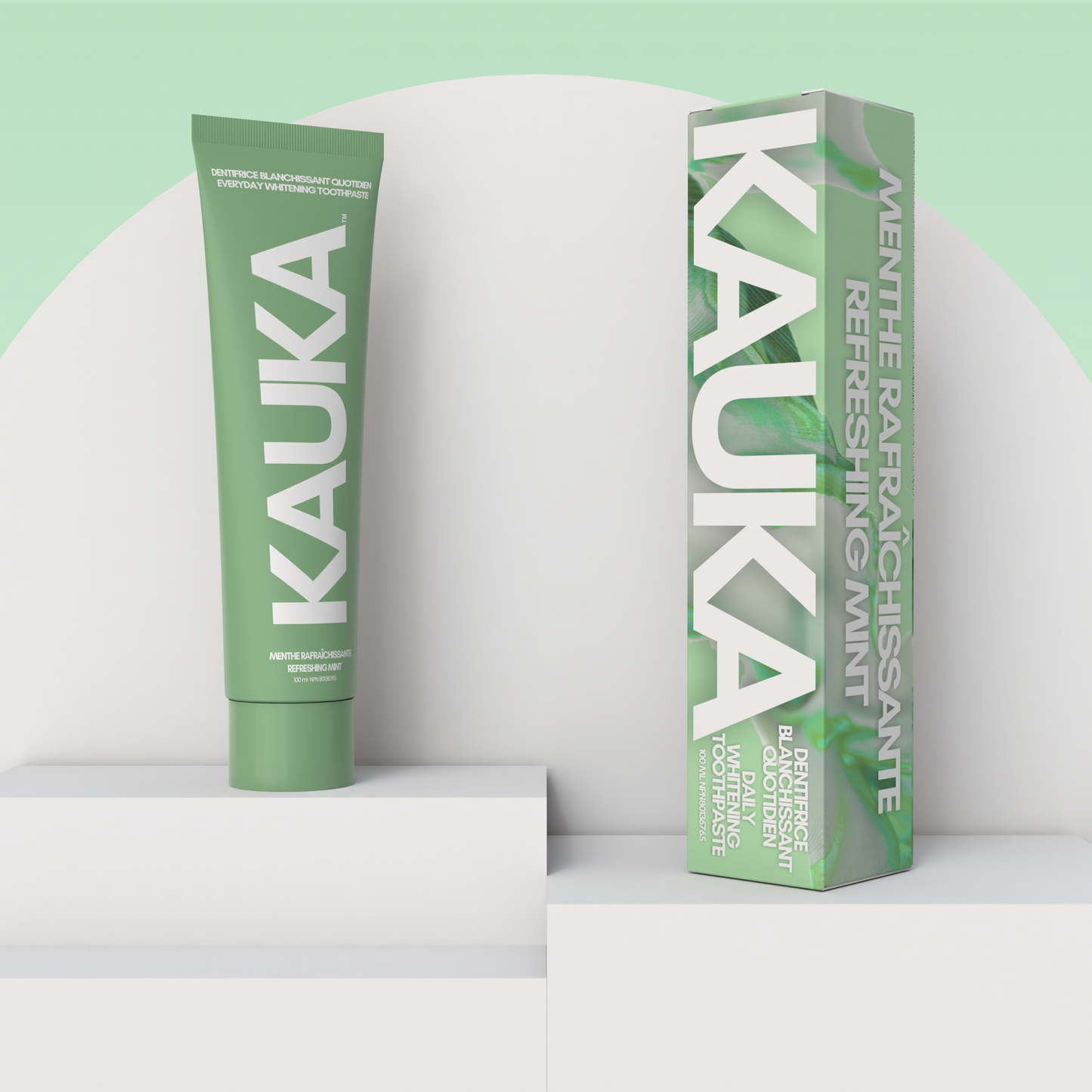 Triple Pack : Dentifrice Sans Fluor à la Menthe Rafraîchissante