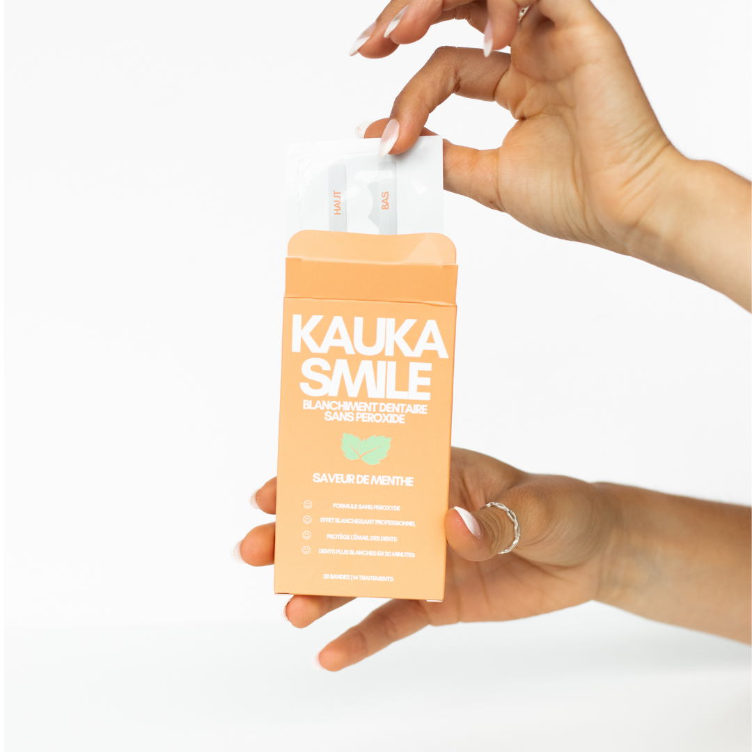 Pack Bandes Originales : 2 Paquets Bandes Kauka Smile (sans peroxyde)