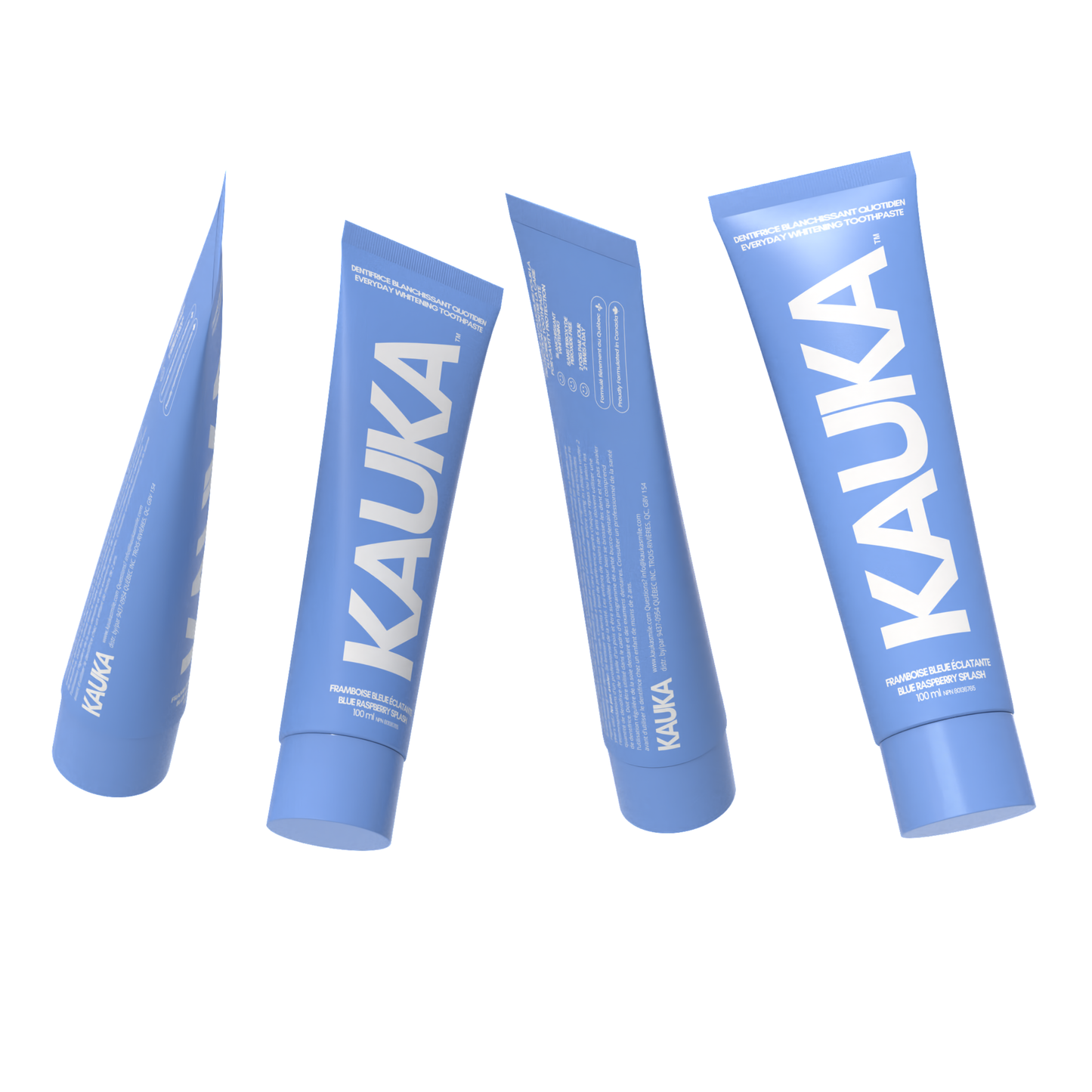 Triple Pack : Dentifrice Sans Fluor à la Framboise Bleue