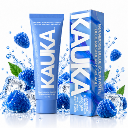 Triple Pack : Dentifrice Sans Fluor à la Framboise bleue + Punch à la pêche + Menthe