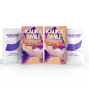 Purple Strips Pack: 2 Packs of Kauka Smile Purple Strips (peroxide-free)