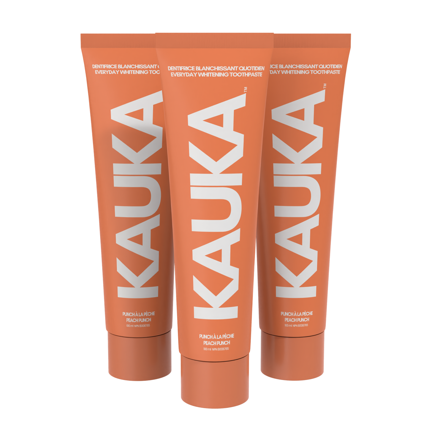 Triple Pack : Dentifrice Sans Fluor au Punch à la Pêche