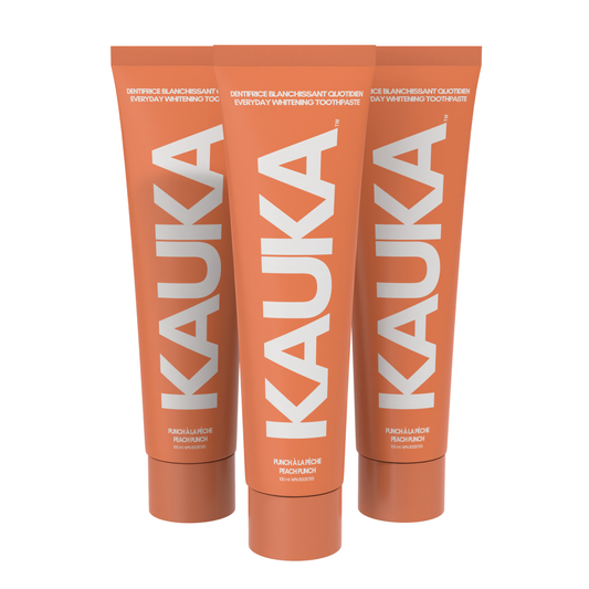 Triple Pack : Dentifrice Sans Fluor au Punch à la Pêche