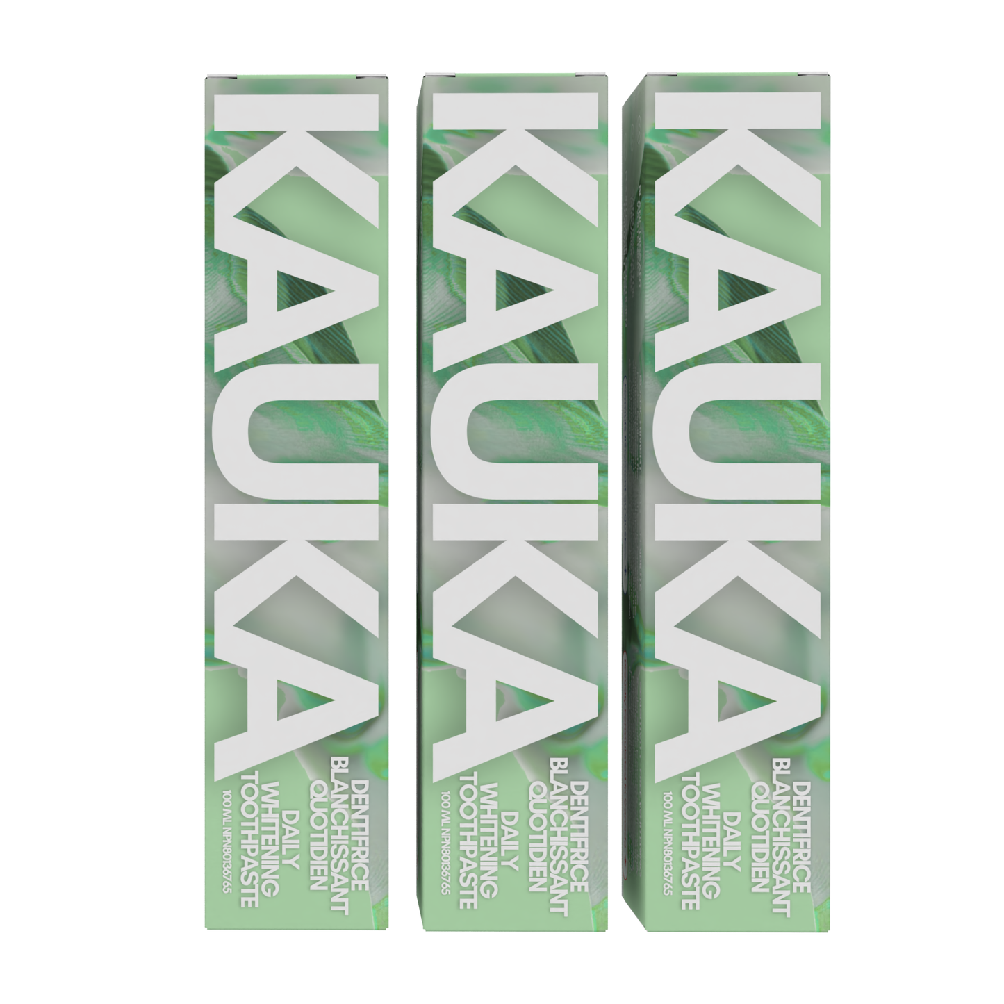 Triple Pack : Dentifrice Sans Fluor à la Menthe Rafraîchissante