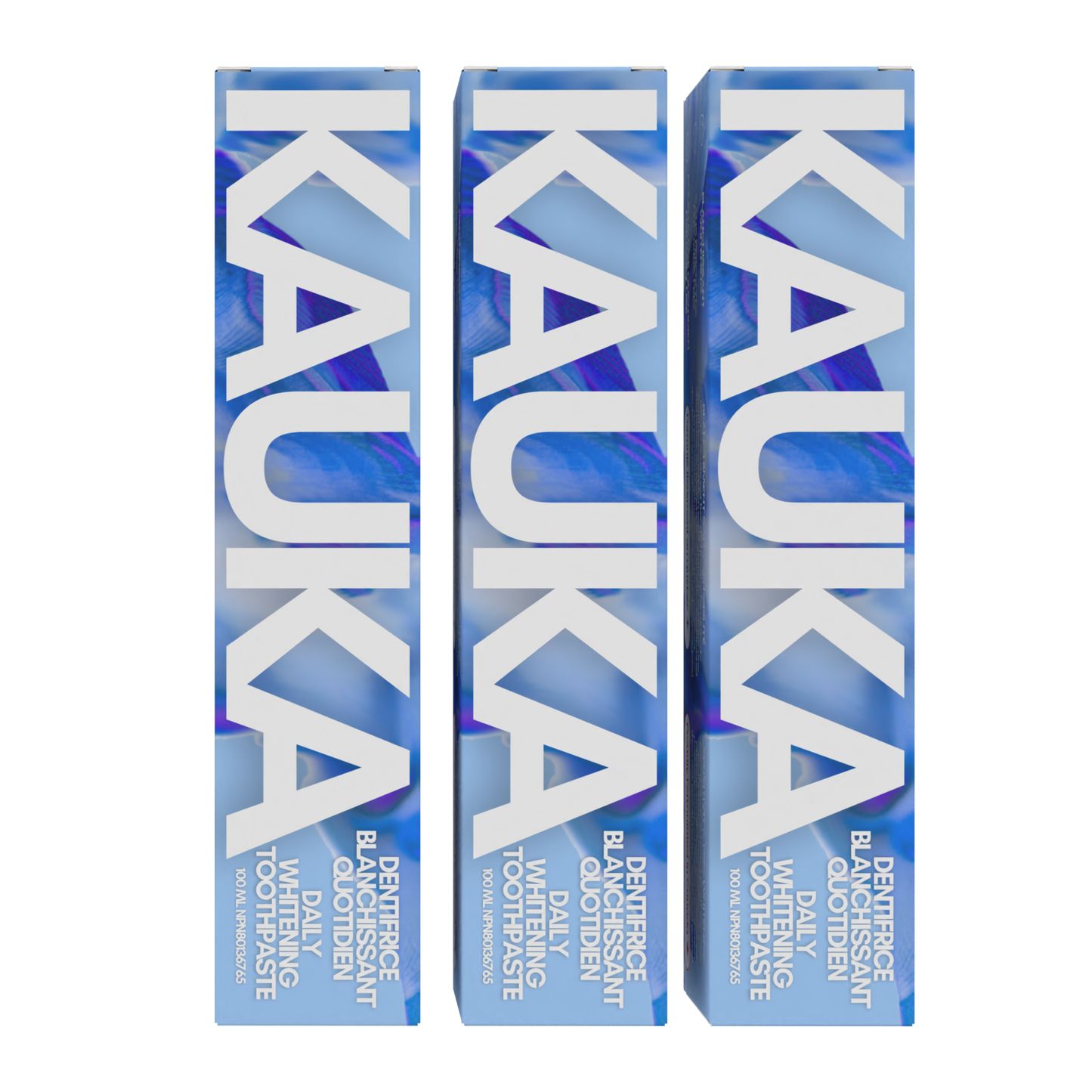 Triple Pack : Dentifrice Sans Fluor à la Framboise Bleue