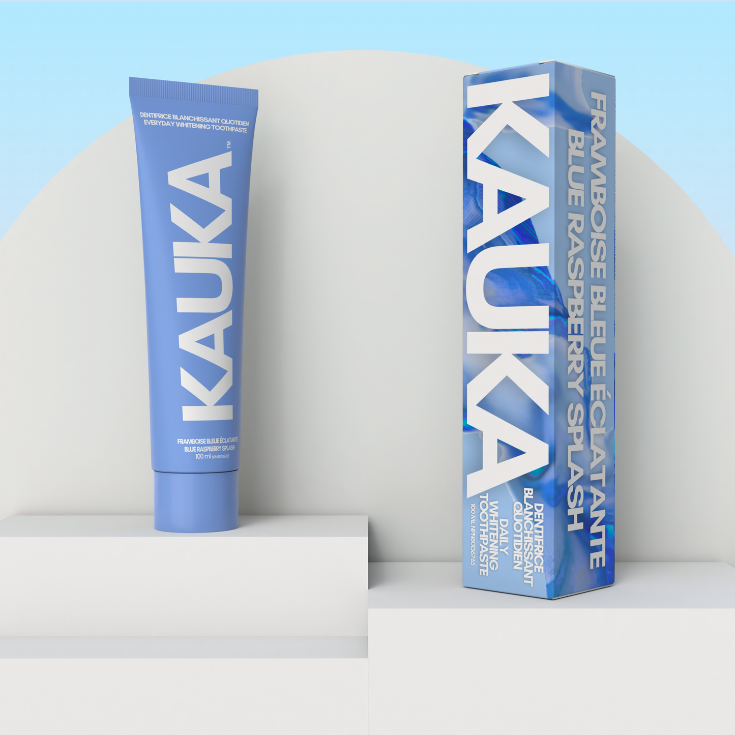 Triple Pack : Dentifrice Sans Fluor à la Framboise Bleue