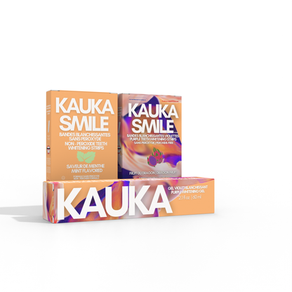 Triple Pack : Bandes Kauka + Gel Violet + Bandes Violettes