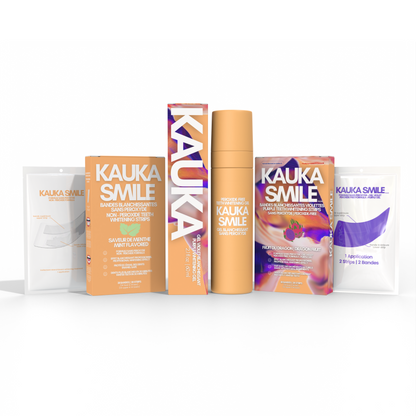 Triple Pack : Bandes Kauka + Gel Violet + Bandes Violettes